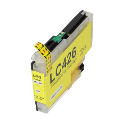 Huismerk Brother LC-426Y Inktcartridge Geel
