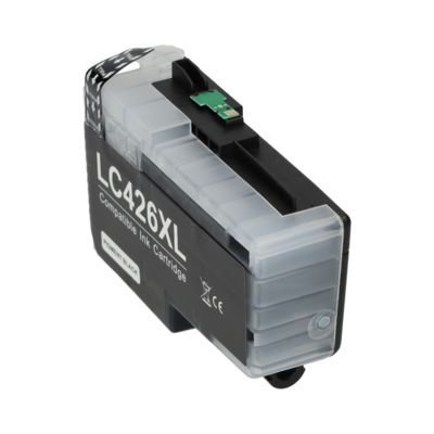 PrintAbout Huismerk vervangt Brother LC-426XLBK Inktcartridge Zwart Hoge capaciteit