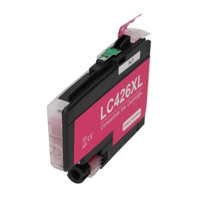 PrintAbout Huismerk vervangt Brother LC-426XLM Inktcartridge Magenta Hoge capaciteit