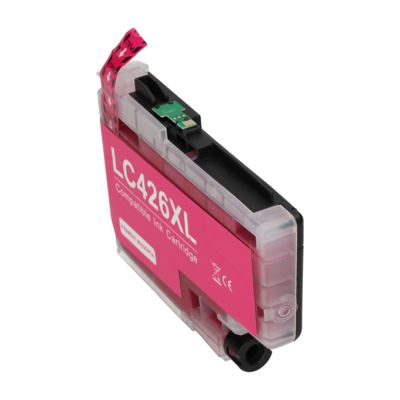 PrintAbout Huismerk vervangt Brother LC-426XLM Inktcartridge Magenta Hoge capaciteit
