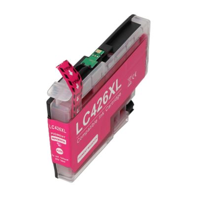 PrintAbout Huismerk vervangt Brother LC-426XLM Inktcartridge Magenta Hoge capaciteit