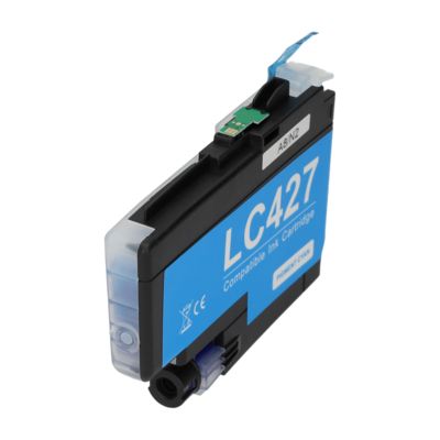 PrintAbout Huismerk vervangt Brother LC-427C Inktcartridge Cyaan