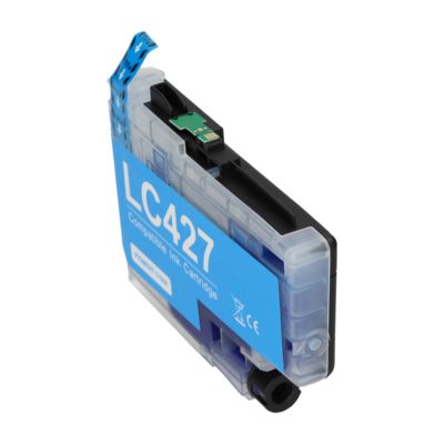 PrintAbout Huismerk vervangt Brother LC-427C Inktcartridge Cyaan