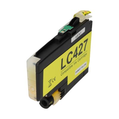 PrintAbout Huismerk vervangt Brother LC-427Y Inktcartridge Geel