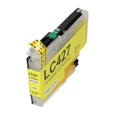 PrintAbout Huismerk vervangt Brother LC-427Y Inktcartridge Geel