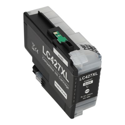PrintAbout Huismerk vervangt Brother LC-427XLBK Inktcartridge Zwart Hoge capaciteit