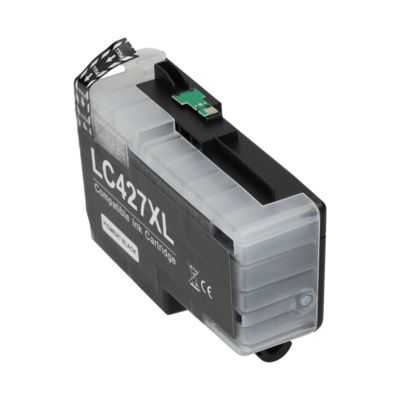 PrintAbout Huismerk vervangt Brother LC-427XLBK Inktcartridge Zwart Hoge capaciteit