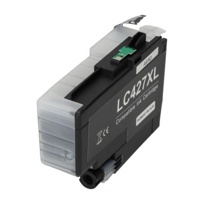 PrintAbout Huismerk vervangt Brother LC-427XLBK Inktcartridge Zwart Hoge capaciteit