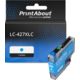 PrintAbout Huismerk vervangt Brother LC-427XLC Inktcartridge Cyaan Hoge capaciteit