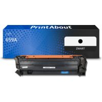 Huismerk HP 659A (W2010A) Toner Zwart