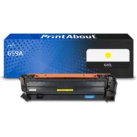 Huismerk HP 659A (W2012A) Toner Geel