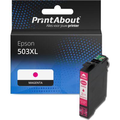 Huismerk Epson 503XL (C13T09R34010) Inktcartridge Magenta Hoge capaciteit