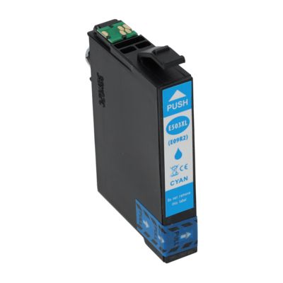 Huismerk Epson 503 (C13T09Q24010) Inktcartridge Cyaan