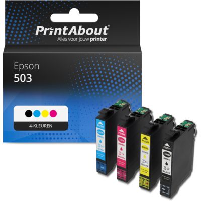 Huismerk Epson 503 (C13T09Q64010) Inktcartridge 4-kleuren Multipack