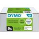 Dymo 2093092 (6 stuks) Etiket Zwart op wit