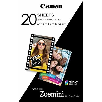 Canon ZINK fotopapier zelfklevend 5 x 7,6 cm Fotopapier