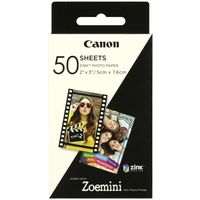 Canon ZINK fotopapier zelfklevend 5 x 7,6 cm (50 vel) Fotopapier