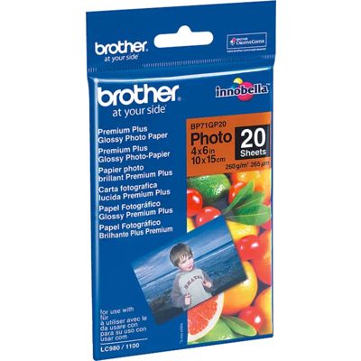 Brother BP71GP20 (10 x 15) Fotopapier