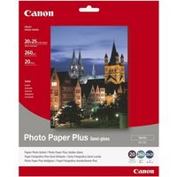 Canon SG-201 photo paper plus semi-gloss 260 grams 20 x 25 cm (20 vel) Fotopapier