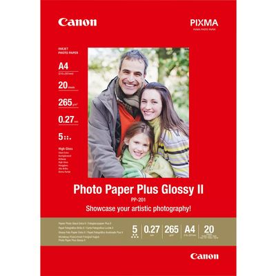 Canon PP-201 Glossy ll (2311B019) (A4) Fotopapier