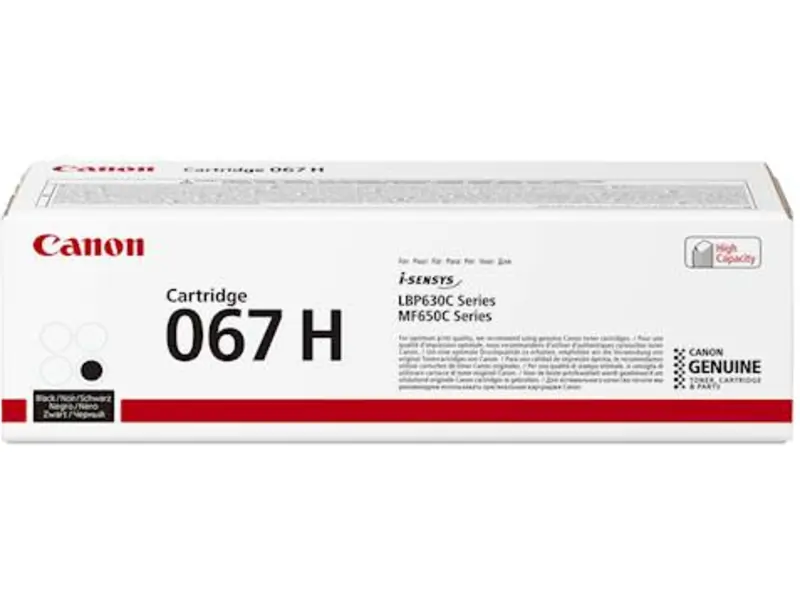 Canon 067H BK Toner Zwart Hoge capaciteit kopen? | PrintAbout
