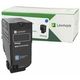 Lexmark 71C2HC0 Toner Cyaan Hoge capaciteit