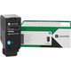 Lexmark 81C2XC0 Toner Cyaan Extra hoge capaciteit