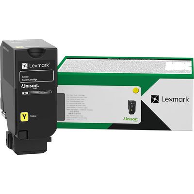 Lexmark 81C2XY0 Toner Geel Extra hoge capaciteit