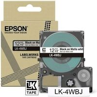 Epson LK-4WBJ Tape Zwart op wit