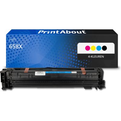Huismerk HP 658X (W2000/01/02/03X) Toner 4-kleuren Multipack Hoge capaciteit