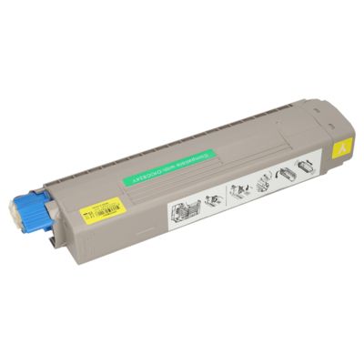 Huismerk OKI 47095701 Toner Geel