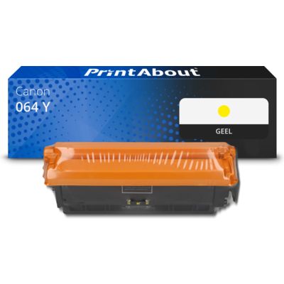 Huismerk Canon 064 Y Toner Geel