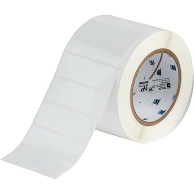 Brady THT-18-423-3 Etiket Glossy Polyester Wit (76,2  x 25,4 mm)
