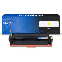Huismerk Canon 067 Y Toner Geel