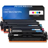 Huismerk Canon C067 BK/C/M/YPA Toner 4-kleuren Multipack