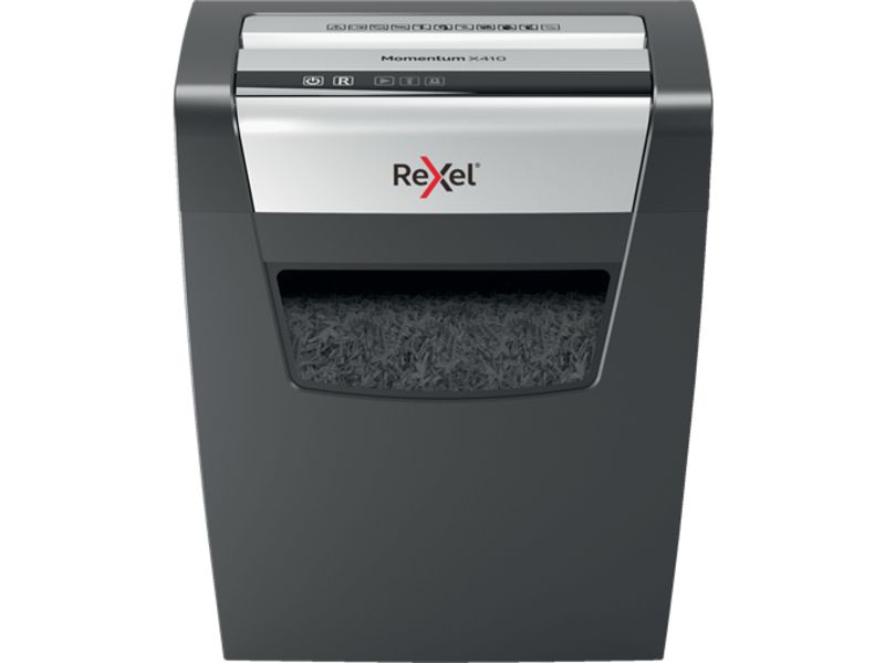 PrintAbout Rexel Momentum X410 Papierversnipperaar aanbieding