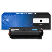 Huismerk HP 212X (W2120X) Toner Zwart Hoge capaciteit