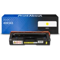Huismerk Ricoh 408343 (C250 H) Toner Geel