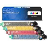 Huismerk Ricoh 841925/26/27/28 (MP C2503) Toner 4-kleuren Multipack Hoge capaciteit