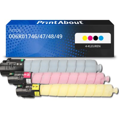 Huismerk Xerox 006R01746/47/48/49 Toner 4-kleuren Multipack