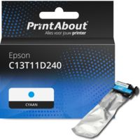 Huismerk Epson C13T11D240 Inktcartridge Cyaan Hoge capaciteit
