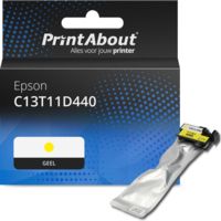 Huismerk Epson C13T11D440 Inktcartridge Geel Hoge capaciteit
