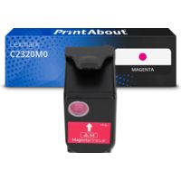 Huismerk Lexmark C2320M0 Toner Magenta