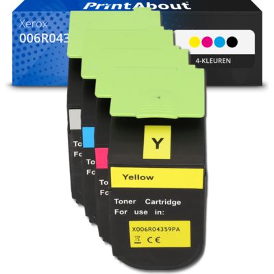 Huismerk Xerox 006R04356/57/58/59 Toner 4-kleuren Multipack
