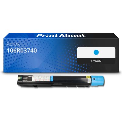 Huismerk Xerox 106R03740 Toner Cyaan Extra hoge capaciteit