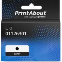 Huismerk OKI 01126301 Ribbon Zwart