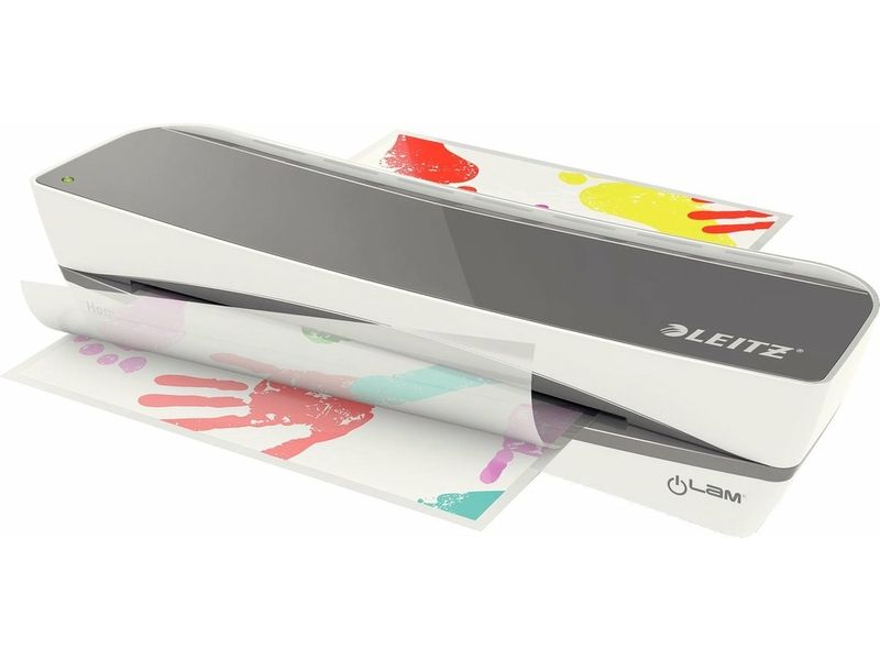 LEITZ Laminálógép, A4, 80-125 mikron, LEITZ iLam Home Office, kék LEITZ Laminálógép, A4, 80-125 mikron, LEITZ iLam Home Office, kék