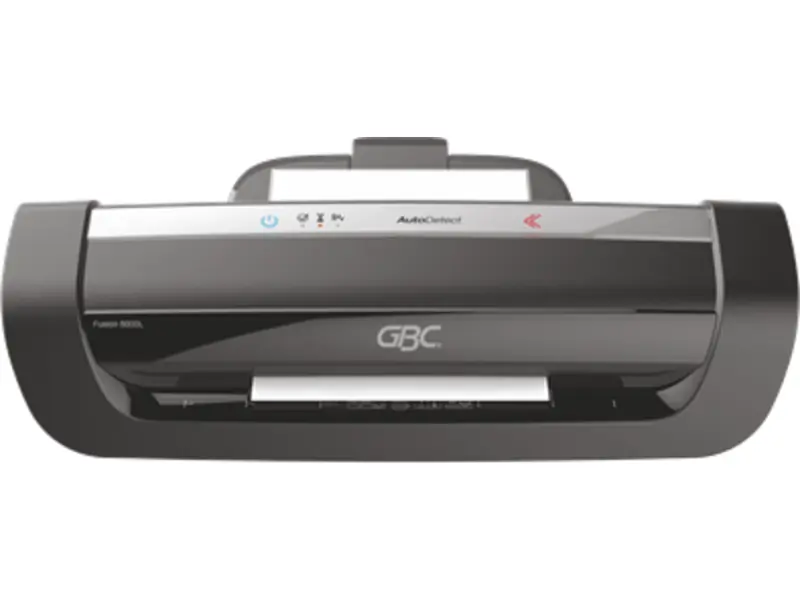 GBC Inspire A3-Laminiergerät, inkl. Starter-Set mit 5 Laminierhüllen (2 x 75 Mikron), Für 75 bis 125 mic Laminierfolien bis Format A3, Heiß- und Kaltlaminierung, Weiß (4410032