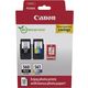 Canon PG-560 + CL-561 photo value pack (PG-560 / CL-561) Inktcartridge Zwart + 3 kleuren Multipack