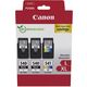 Canon PG-540L + PG540L + CL 541XL multipack Inktcartridge Zwart + 3 kleuren Multipack